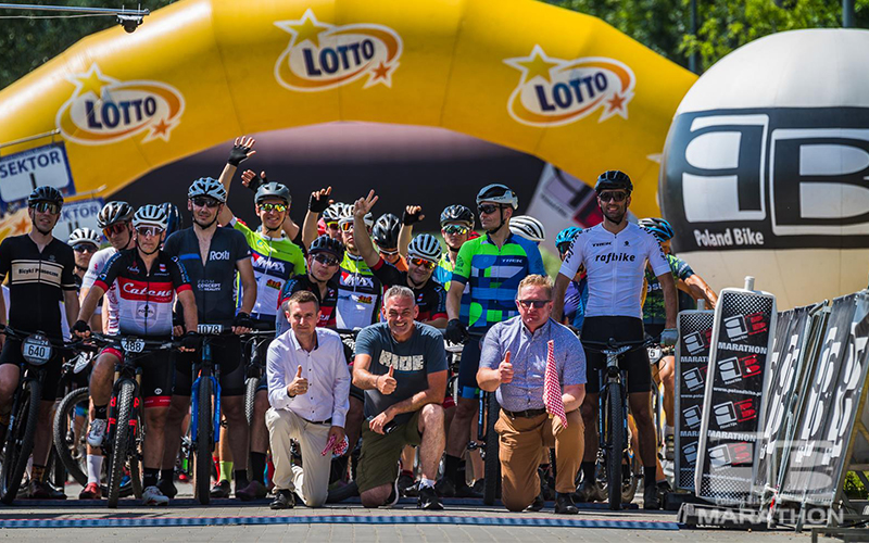 Perlejewo zawody kolarskie