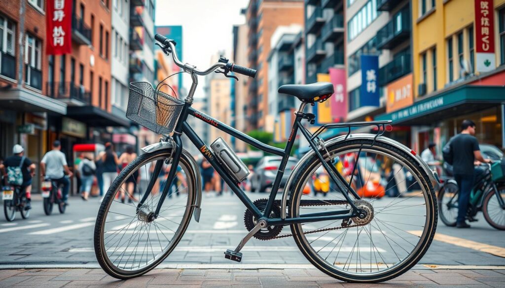 rower miejski elektryczny