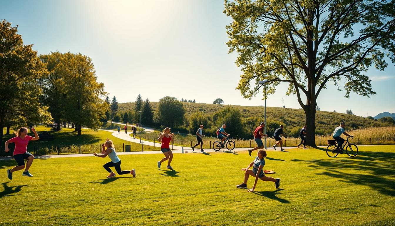 Fitness na zewnątrz