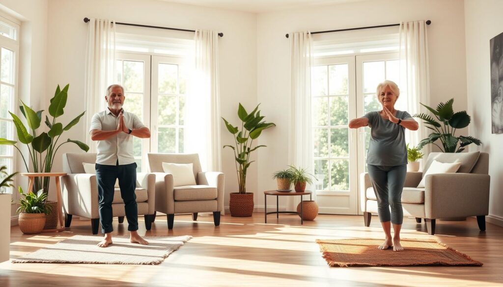 trening dla osób starszych