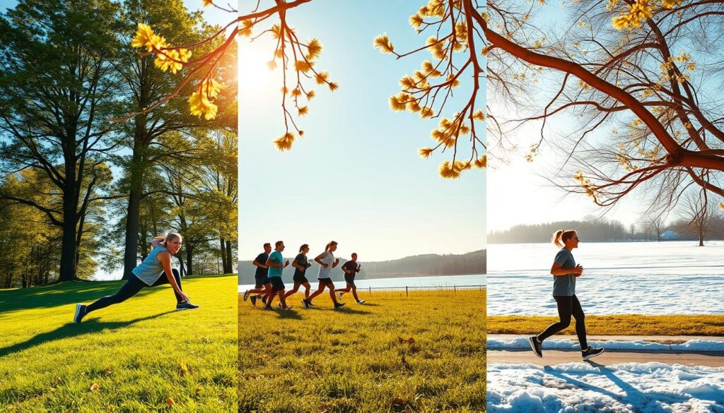 trening na świeżym powietrzu