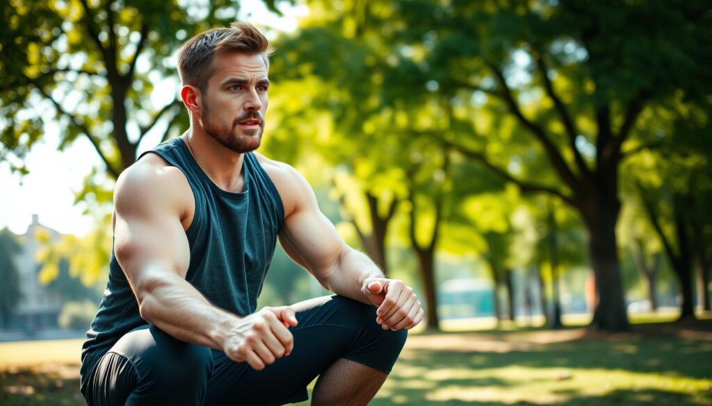 trening sportowy a stres
